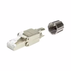 LogiLink MP0080 - CAT.8.1 feldkonfektionierbarer RJ45 Stecker Grey, Stainless steel - Additional view 4