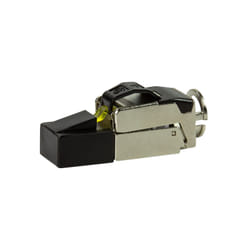 LogiLink MP0081 wire connector RJ45 Black. Metallic