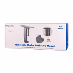 LogiLink EO0004 CPU holder Desk-mounted CPU holder Black - Additional view 8