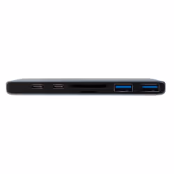 LogiLink UA0302 laptop dock/port replicator USB 3.2 Gen 1 (3.1 Gen 1) Type-C Aluminium, Black - Additional view 5
