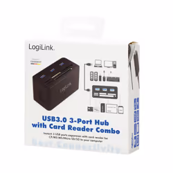 LogiLink CR0042 laptop dock/port replicator USB 3.2 Gen 1 (3.1 Gen 1) Type-A - Additional view 5