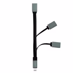 LogiLink UA0315 interface hub USB 3.2 Gen 1 (3.1 Gen 1) Type-C 5000 Mbit/s Black, Grey - Additional view 4