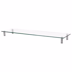 LogiLink BP0060 monitor mount / stand Desk Stainless steel, Transparent - Additional view 5