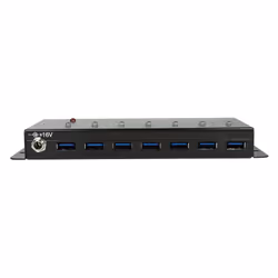 LogiLink UA0317 interface hub USB 3.2 Gen 1 (3.1 Gen 1) Type-B 5000 Mbit/s Black