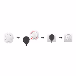 LogiLink EC3002 socket safety cover White 10 pc(s) - Additional view 7