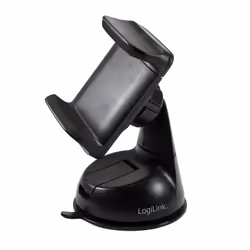 LogiLink AA0119, MP3 player, Mobile phone/Smartphone, Passive holder, Car, Black