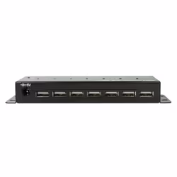 LogiLink UA0318 interface hub USB 2.0 5000 Mbit/s Black