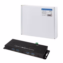 LogiLink UA0319 interface hub USB 3.2 Gen 2 (3.1 Gen 2) Type-C 10000 Mbit/s Black - Additional view 7