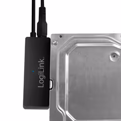 LogiLink AU0050 storage drive docking station USB 3.2 Gen 1 (3.1 Gen 1) Type-A Black - Additional view 5