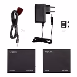 LogiLink HD0030 AV extender AV transmitter & receiver Black - Additional view 6