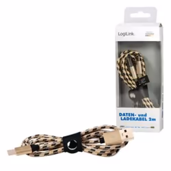 LogiLink CU0135 USB cable USB 2.0 2 m USB A USB C Copper, Black - Additional view 5