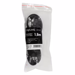 LogiLink CP152 power cable Black 1.8 m CEE7/7 IEC C19 - Additional view 4