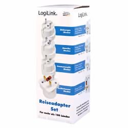 LogiLink PA0186 power plug adapter White - Additional view 8