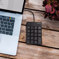 LogiLink ID0184 numeric keypad Laptop Black - Additional view 4