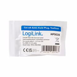 LogiLink MP0028 wire connector RJ-45 Transparent, White - Additional view 7