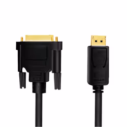 LogiLink CV0131 video cable adapter 2 m DisplayPort DVI Black - Additional view 5