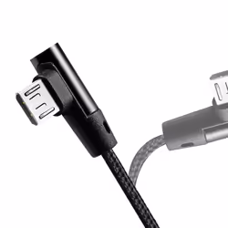 LogiLink CU0142 USB cable USB 2.0 0.3 m USB A Micro-USB B Black - Additional view 5