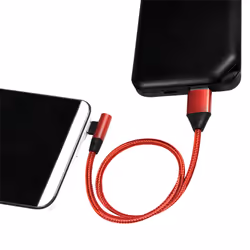 LogiLink CU0149 USB cable USB 2.0 0.3 m USB A Micro-USB B Red