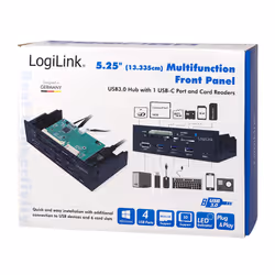 LogiLink UA0341 card reader SATA Internal Black - Additional view 5