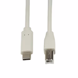 LogiLink CU0160 USB cable USB 2.0 1 m USB C USB B 0.48 Gbit/s White - Additional view 2