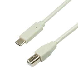 LogiLink CU0161 USB cable USB 2.0 2 m USB C USB B Grey