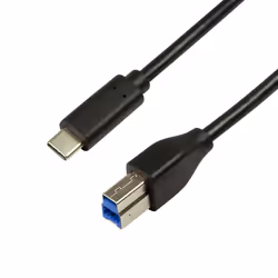 Product information "USB 3.2 Gen1x1 cable. USB-C male to USB-B male. 2m"Connect USB-C devices (such as MacBook. Chr ...