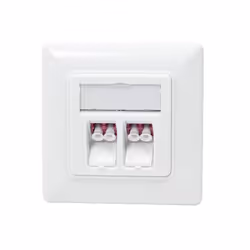 LogiLink NK4024, LC-D, White, Polycarbonate (PC), 80 mm, 20 mm, 80 mm