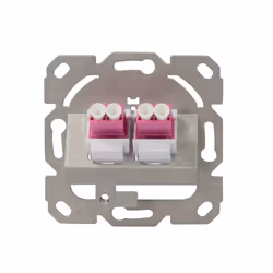 LogiLink NK4024 socket-outlet LC-D White