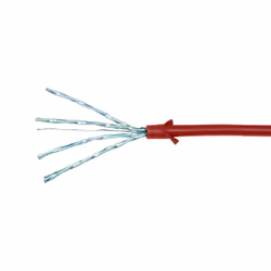 LogiLink CQ9064S networking cable Red 0.3 m Cat6a S/UTP (STP) - Additional view 4