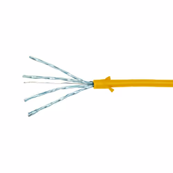 LogiLink CQ9037S networking cable Yellow 1 m Cat6a S/FTP (S-STP) - Additional view 4