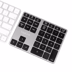 LogiLink ID0187 numeric keypad Universal Bluetooth Aluminium, Black - Additional view 6