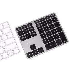LogiLink ID0187 numeric keypad Universal Bluetooth Aluminium, Black - Additional view 7