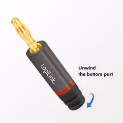 LogiLink CA1212 wire connector Banana Grey - Additional view 6