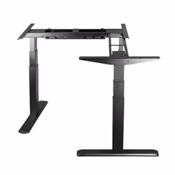 LogiLink EO0016 standing desk frame Electric 3 leg(s) Black