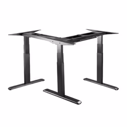 LogiLink EO0016 standing desk frame Electric 3 leg(s) Black - Additional view 4
