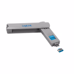 LogiLink AU0053 port blocker USB Type-C Blue 10 pc(s)