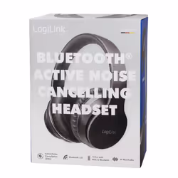 LogiLink BT0053 headphones/headset Wireless Head-band Music Bluetooth Black - Additional view 7