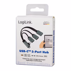 LogiLink UA0361 interface hub USB 3.2 Gen 1 (3.1 Gen 1) Type-C 5000 Mbit/s Silver - Additional view 4