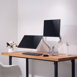 LogiLink BP0088 monitor mount / stand 81.3 cm (32") Desk Silver - Additional view 6