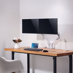 LogiLink BP0088 monitor mount / stand 81.3 cm (32") Desk Silver - Additional view 7