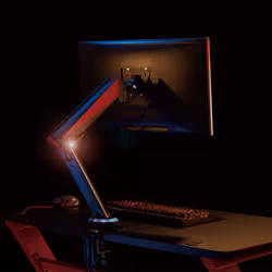 LogiLink BP0091 monitor mount / stand 81.3 cm (32") Desk Black, Red - Additional view 8