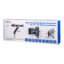 LogiLink BP0102 monitor mount / stand 68.6 cm (27") Desk Black - Additional view 8