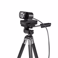 LogiLink UA0371 webcam 3 MP 1920 x 1080 pixels USB 2.0 Black, Silver - Additional view 4