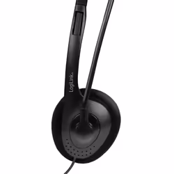LogiLink HS0052 headphones/headset Wired Head-band Office/Call center Black - Additional view 7
