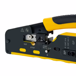 LogiLink WZ0060 cable crimper Crimping tool Black, Yellow