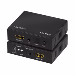 LogiLink HD0055 audio converter Black