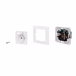 LogiLink PA0262 socket-outlet CEE 7/3 + USB White - Additional view 4