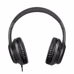 LogiLink HS0053 headphones/headset Wired Head-band Calls/Music Black, Silver - Additional view 2