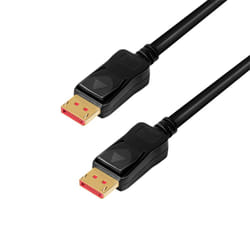 LogiLink CDV0100 DisplayPort cable 10 m Black