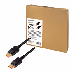LogiLink CDV0100 DisplayPort cable 10 m Black - Additional view 7